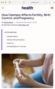 Ozempic pregnancies 